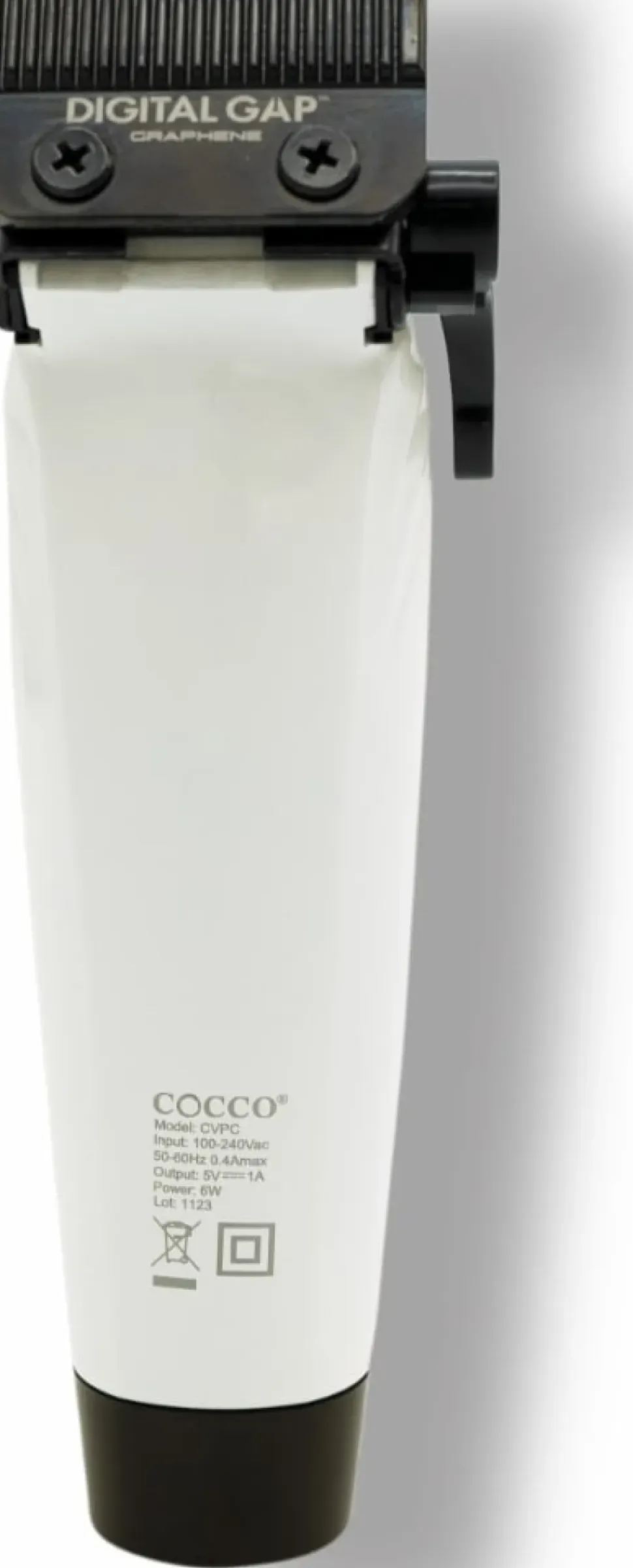 COCCO Velcro Pro Clipper Pearl White