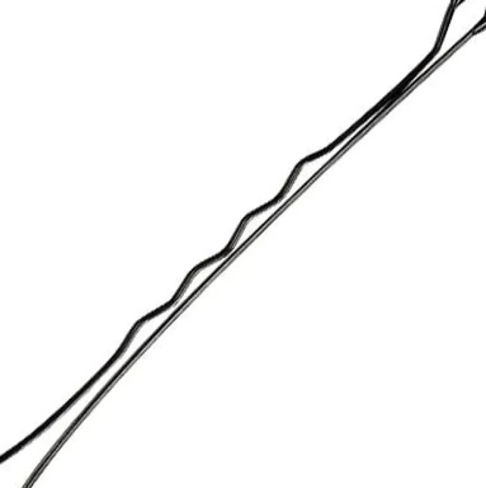 Comair Hairpins 6 cm Black - 24 pcs