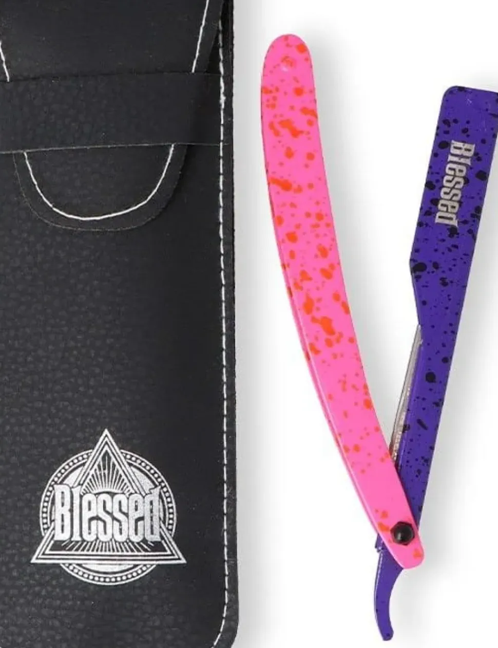 Eurostil Blessed Professional Razor Neon Purple & Rosa