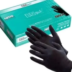 Eurostil Nitril Gloves Powder Free Medium 100 Pcs