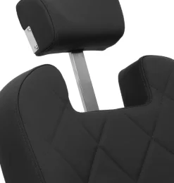 Gabbiano Barber Chair Bruno Black & Graphite Frame