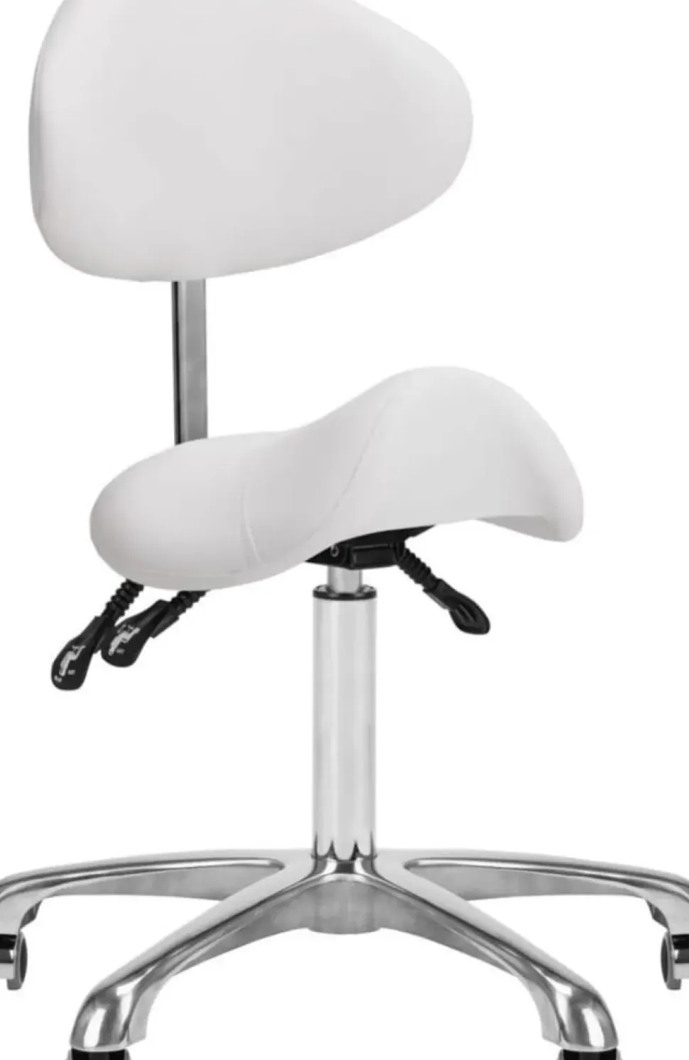 Gabbiano Cosmetic Stool Giovanni White