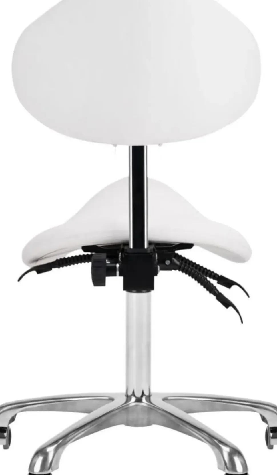 Gabbiano Cosmetic Stool Giovanni White