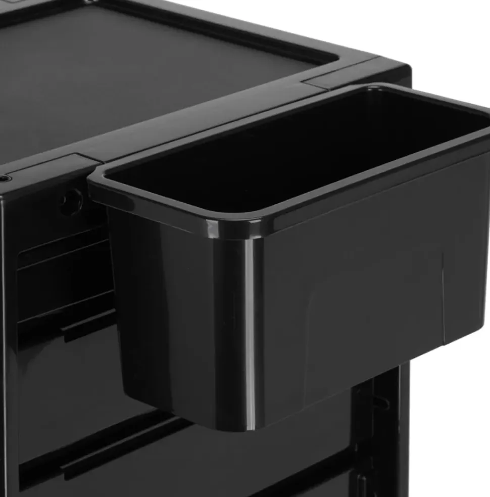 Gabbiano Hairdresser Helper With UV Sterilizer Black