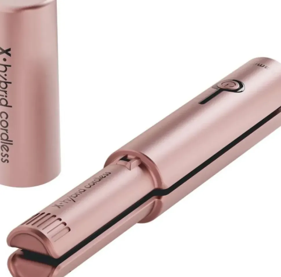 Gamma+ X-Hybrid Cordless Straightener Rose Gold