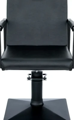 Hairway Styling Chair John Black Square Base