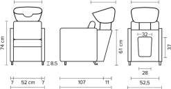 Hairway Wash Unit 