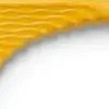JRL Professional - Fine Teeth Tail Comb 8,5" Yellow