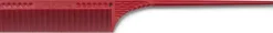 JRL Professional - Fine Teeth Tail Comb 8,5" Red