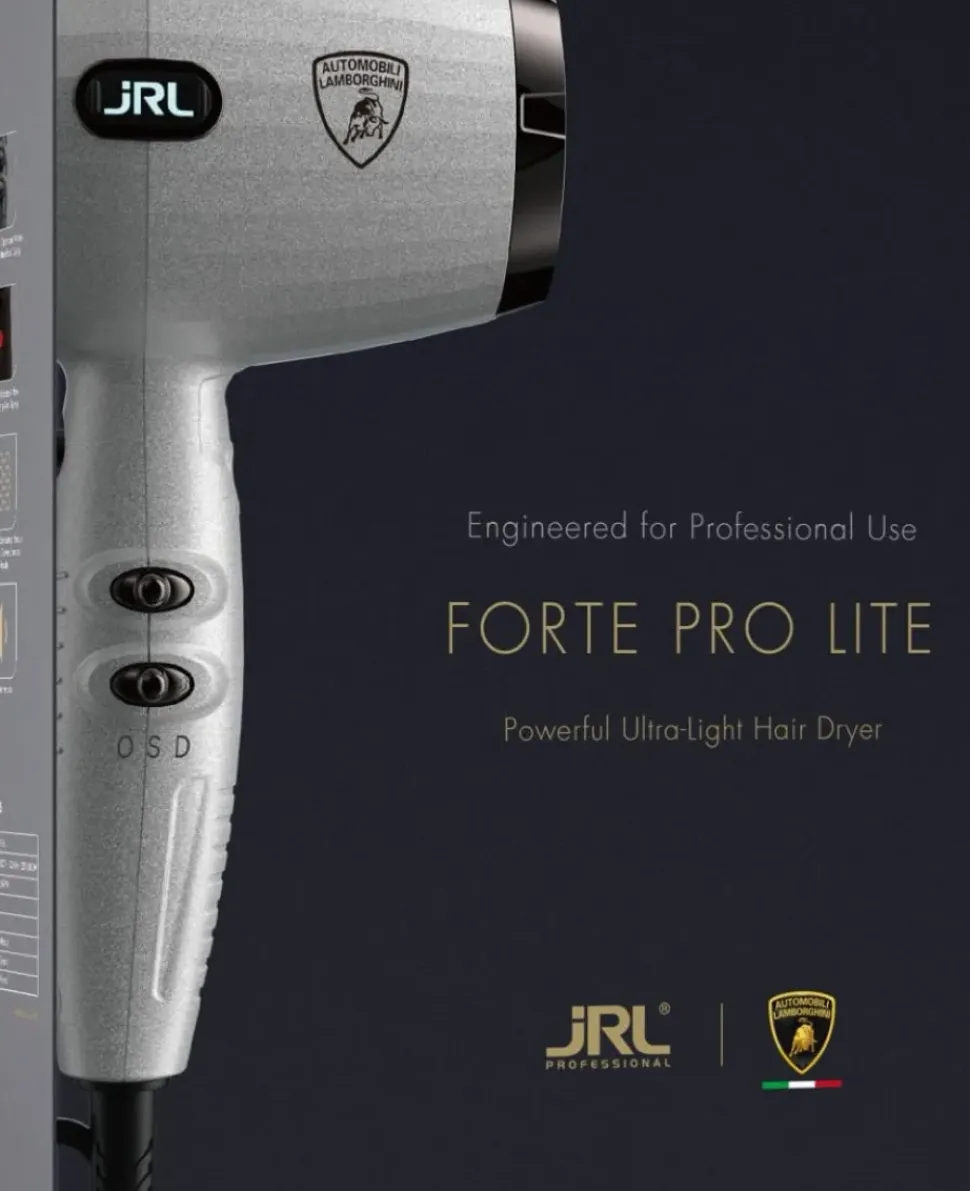 JRL Professional Lamborghini Forte Pro Lite 2020L Dryer Sliver 2400 Watt