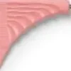 JRL Professional - Pin tail comb 8,8" Pink