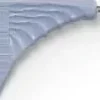 JRL Professional - Pin Tail Comb 8,8" Lilac