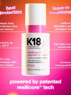 K18 HeatBounce Conditioning Heat Protectant 236 ml