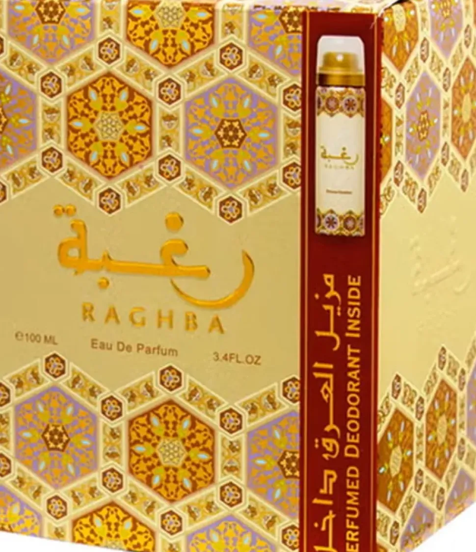 Lattafa Raghba Woman EDP 100 ml + Deodorant 50 ml