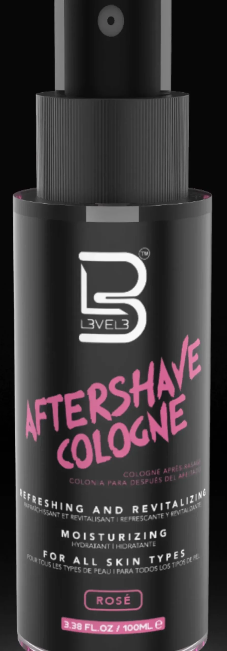 L3VEL3 - After Shave Spray Cologne Rose 100 ml