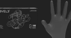 L3VEL3 Blue Large Professional Nitrile Gloves 100 Pack