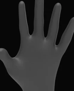 L3VEL3 Blue X-Large Professional Nitrile Gloves 100 Pack