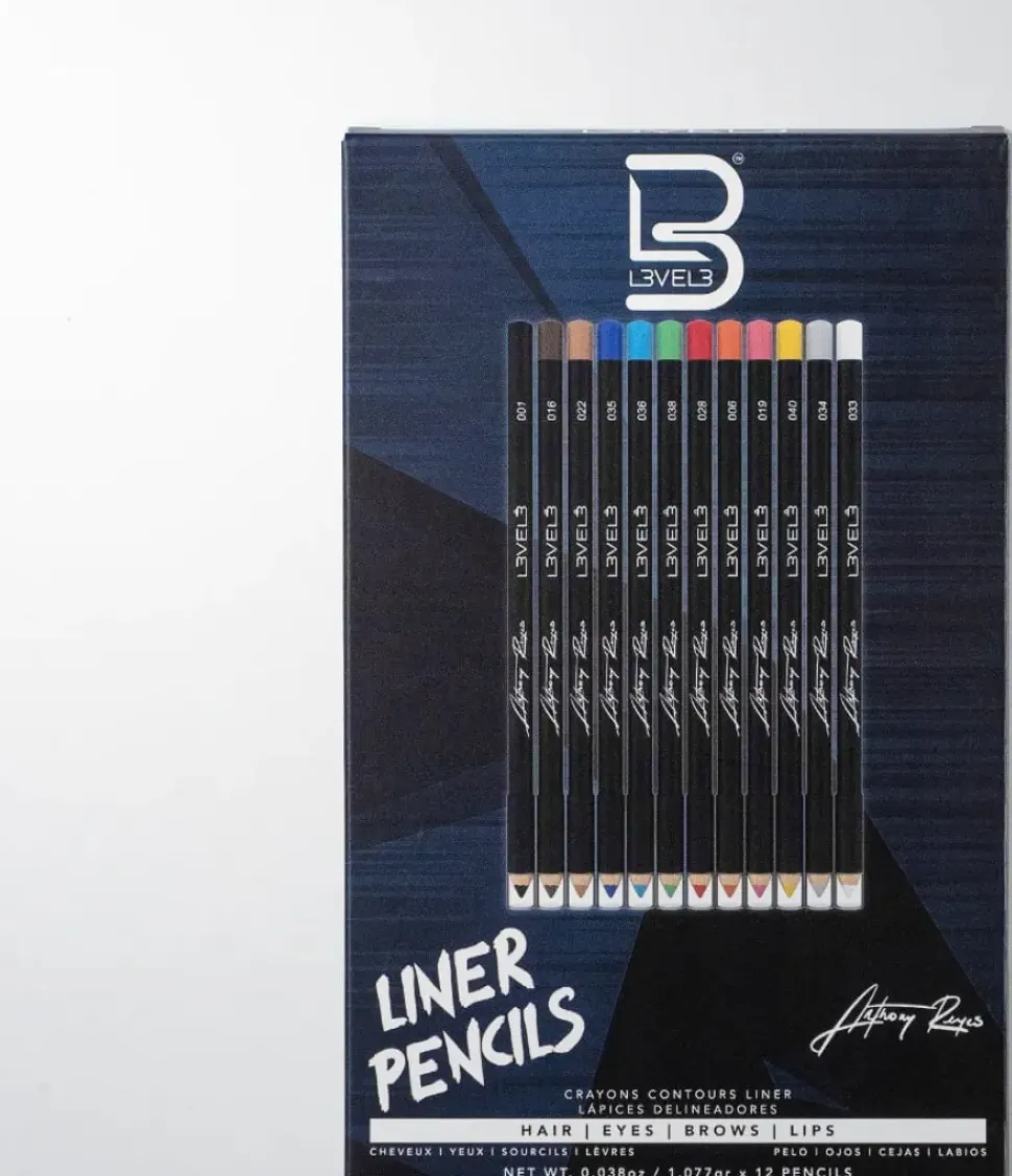 L3VEL3 - Color Liner Pencils – 12 Pcs