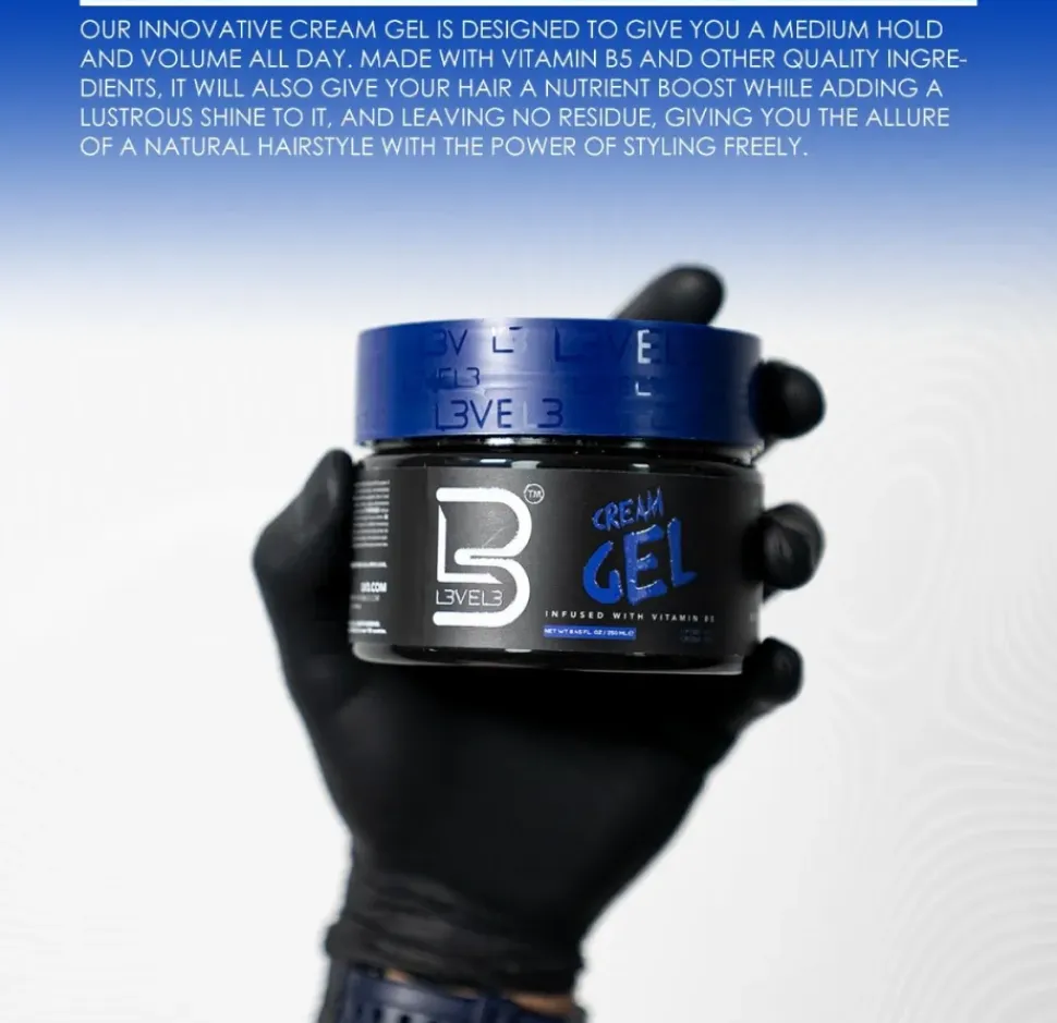 L3VEL3 - Cream Gel 250 ml