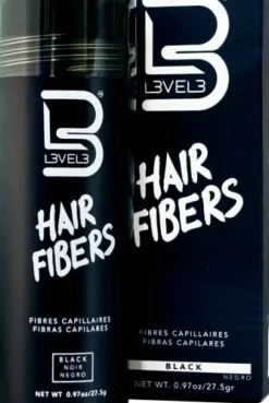 L3VEL3 Hair Fibers Black 27.5g