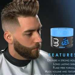 L3VEL3 - Hair Strong Hold Styling Gel 500 ml