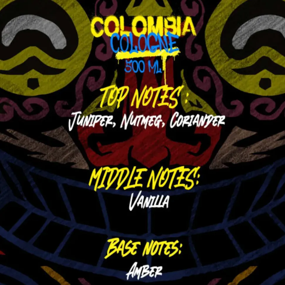 Marmara Colombia Eau De Cologne 70° - 500 ml