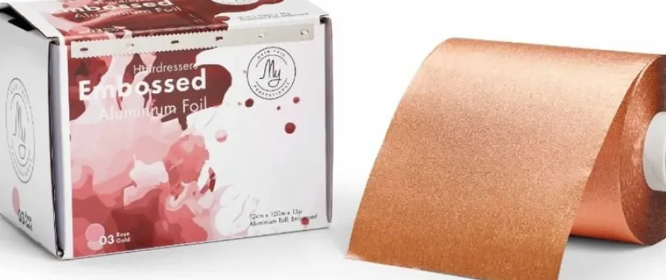 My Professional Embossed Foil 12 cm Rose Gold 100m