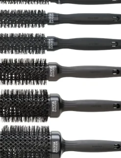 Olivia Garden Expert Blowout Shine Black 15 mm