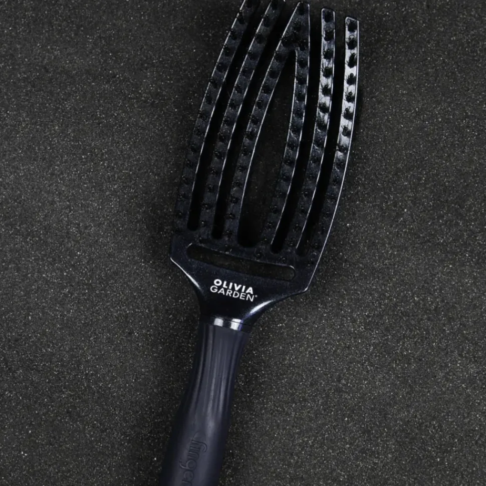 Olivia Garden Fingerbrush Care Iconic Medium - Violet Amethyst