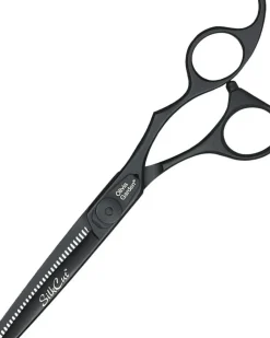 Olivia Garden Silk Cut Matt Black 6"