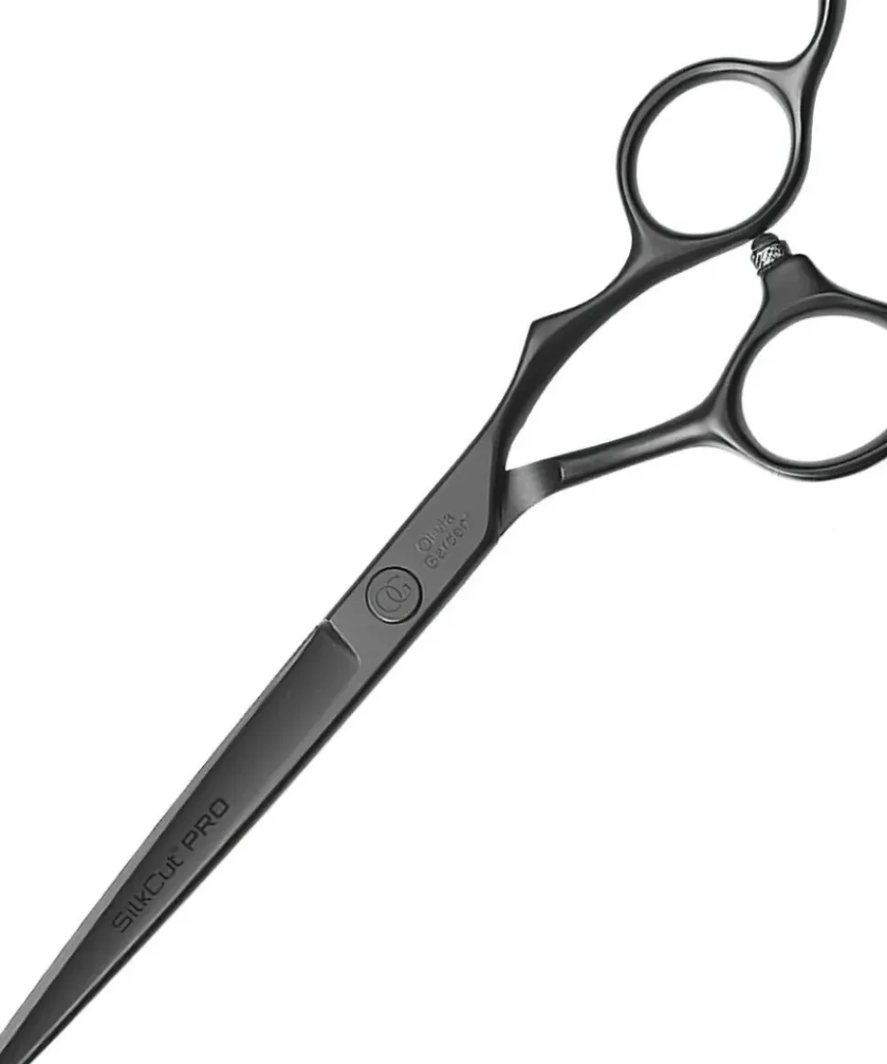 Olivia Garden SilkCut PRO Matt Black 6.50"