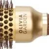 Olivia Garden XL Expert Blowout Speed Wavy Bristles Gold & Brown 35 mm