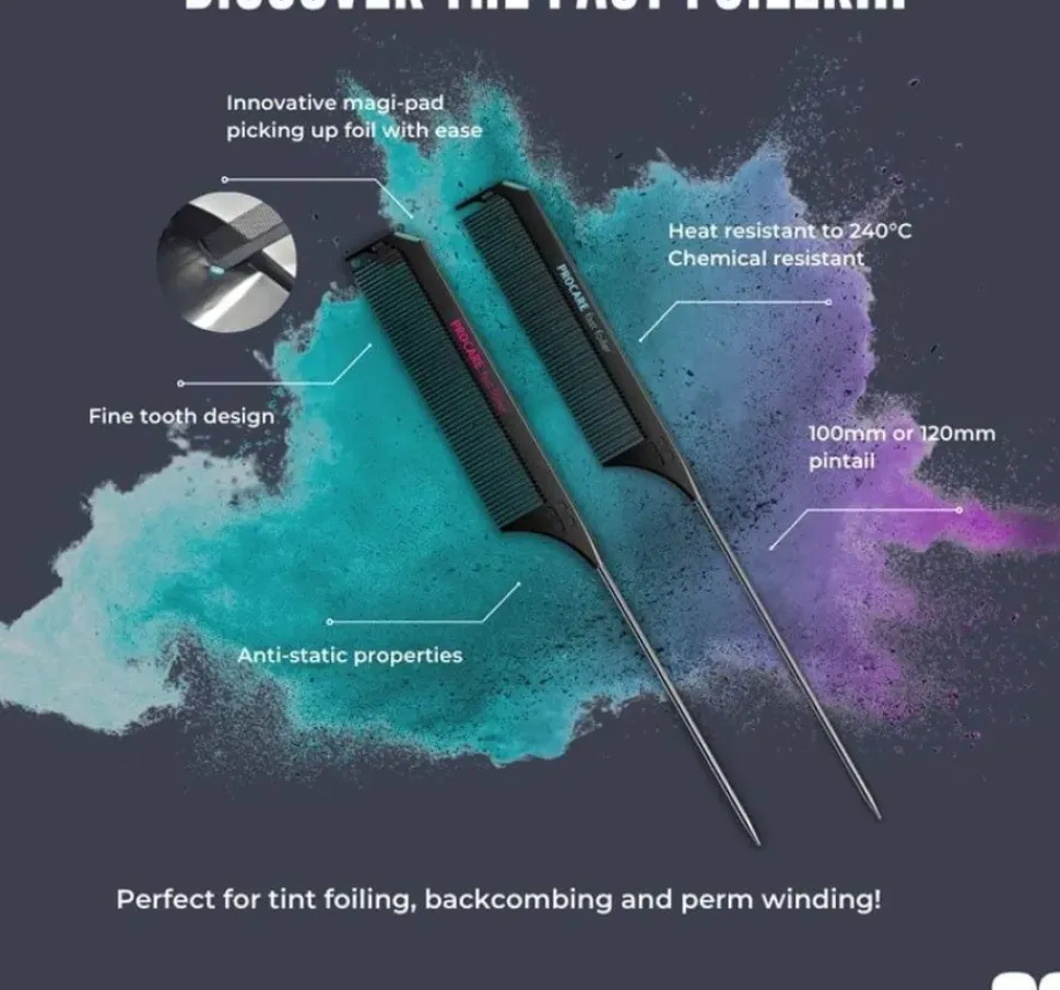 Procare Fast Foiler Pintail Comb 100 mm