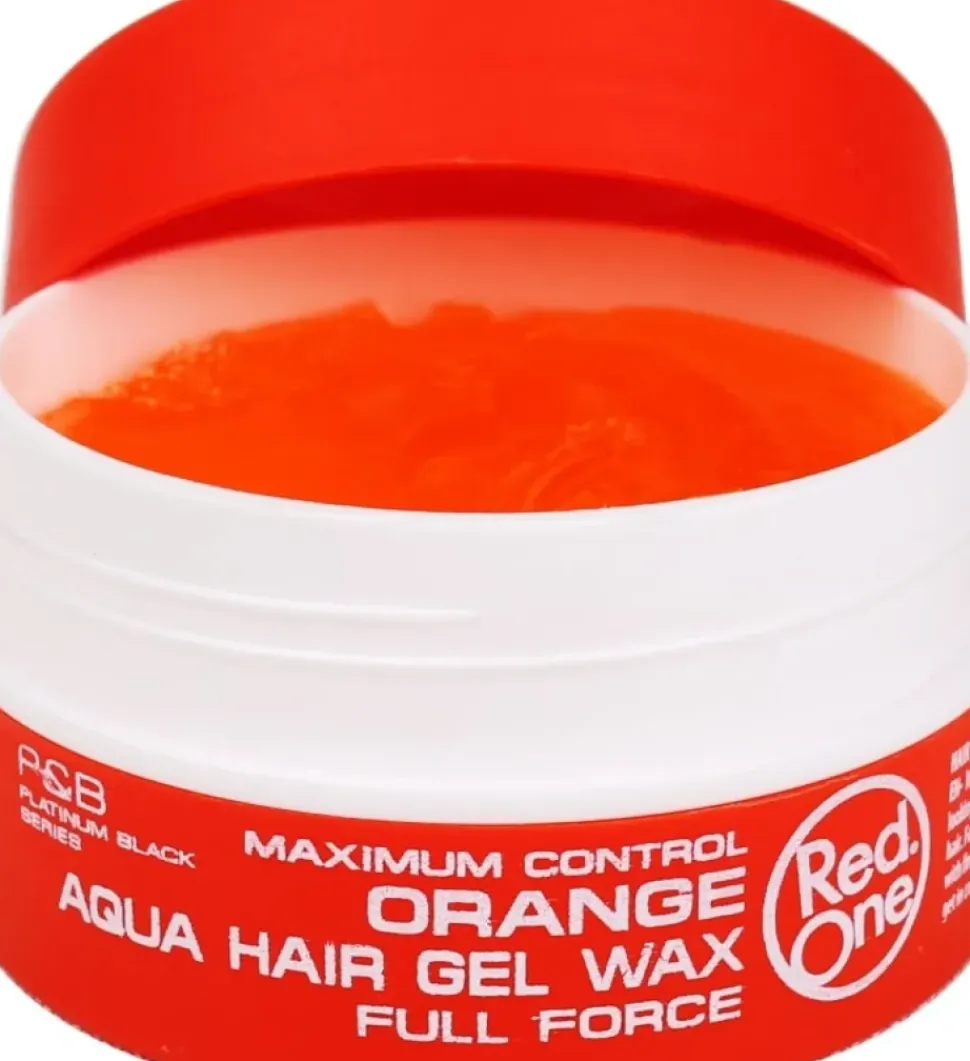 RedOne Orange Aqua Hair Gel Wax 50 ml