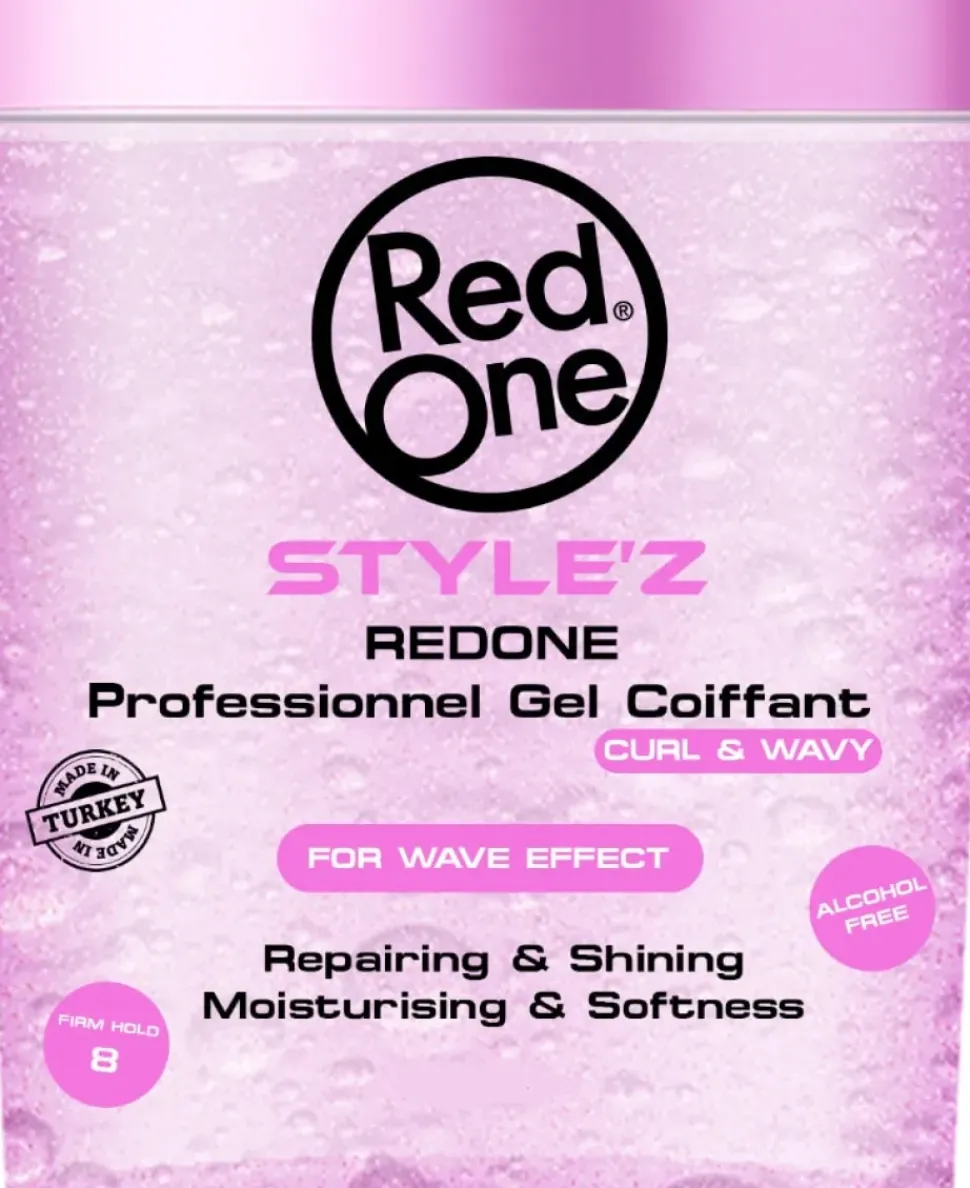RedOne Style'Z Professional Hair Gel Curl Wavy 910 ml