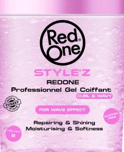 RedOne Style'Z Professional Hair Gel Curl Wavy 236 ml