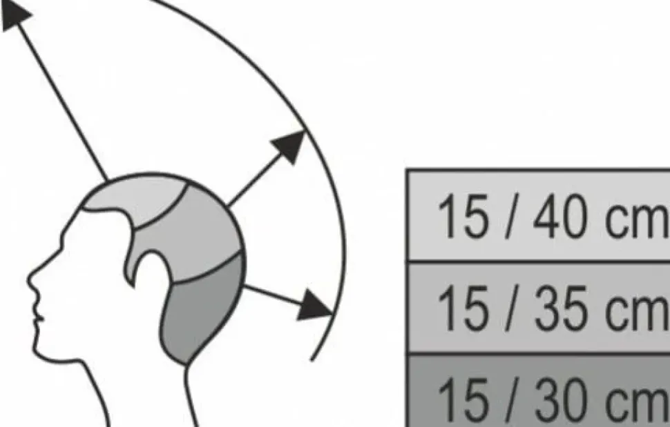 Sibel - Cathy Training Head 100% Natural Hair 15-35 Cm