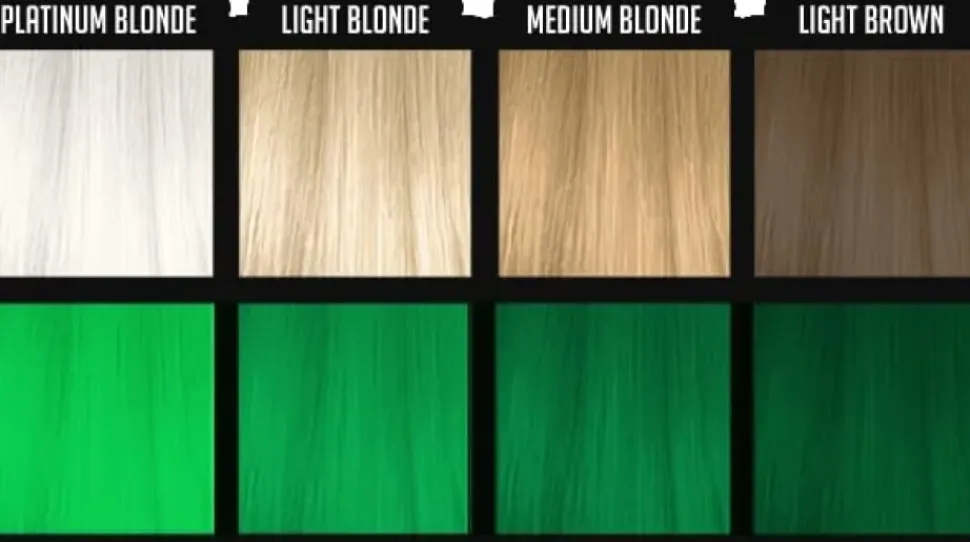 Slick Gorilla Hair Colour Green 100 ml