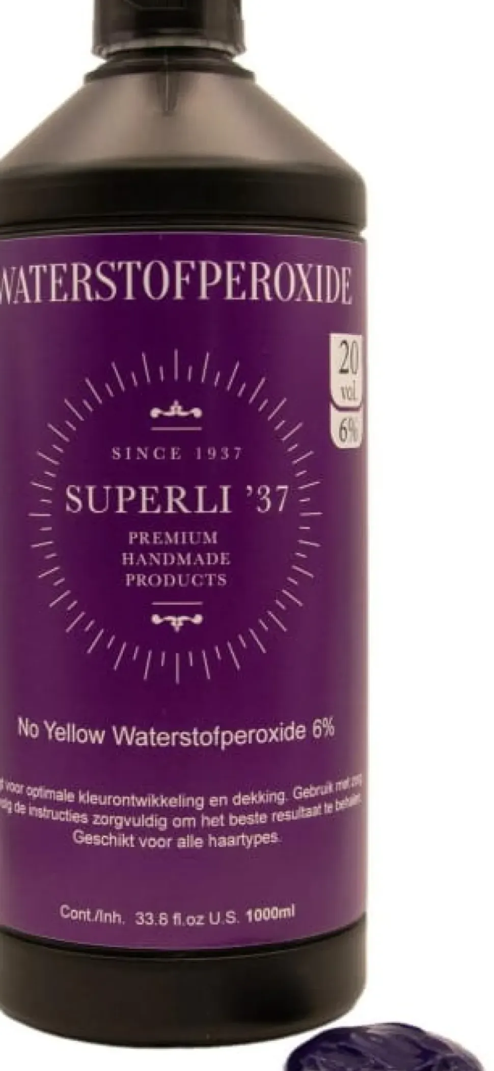 Superli 37 No Yellow Cream Developer 20 vol. 6% 1000ml