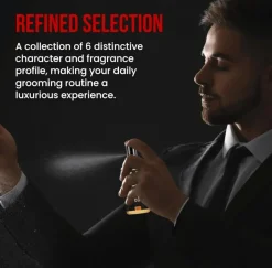 The Shave Factory No. 02 After Shave Cologne Giftset 6 x 50 ml