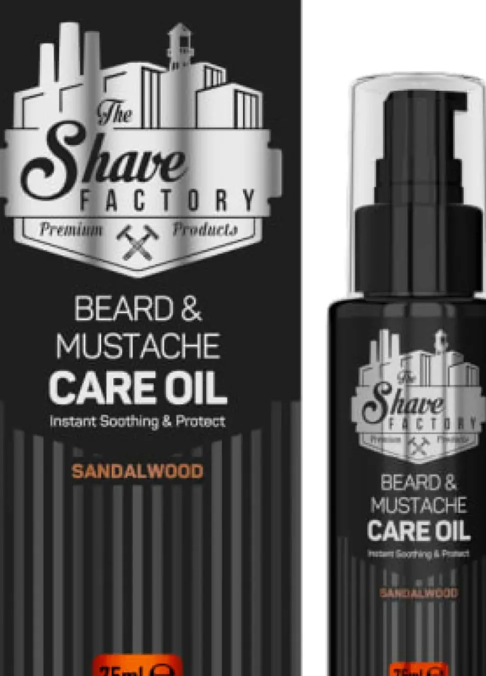The Shave Factory Sandalwood Beard Oil 75 ml