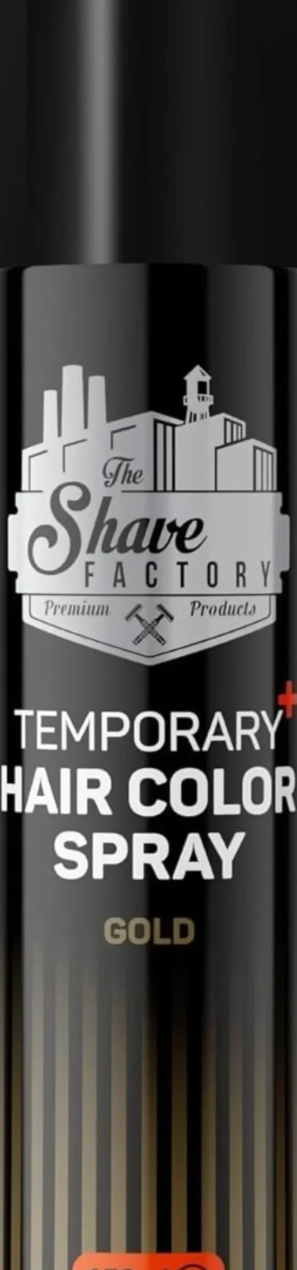 The Shave Factory Temporary Hair Color Spray Gold - 150 ml