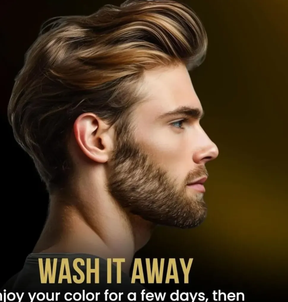 The Shave Factory Temporary Hair Color Spray Gold - 150 ml