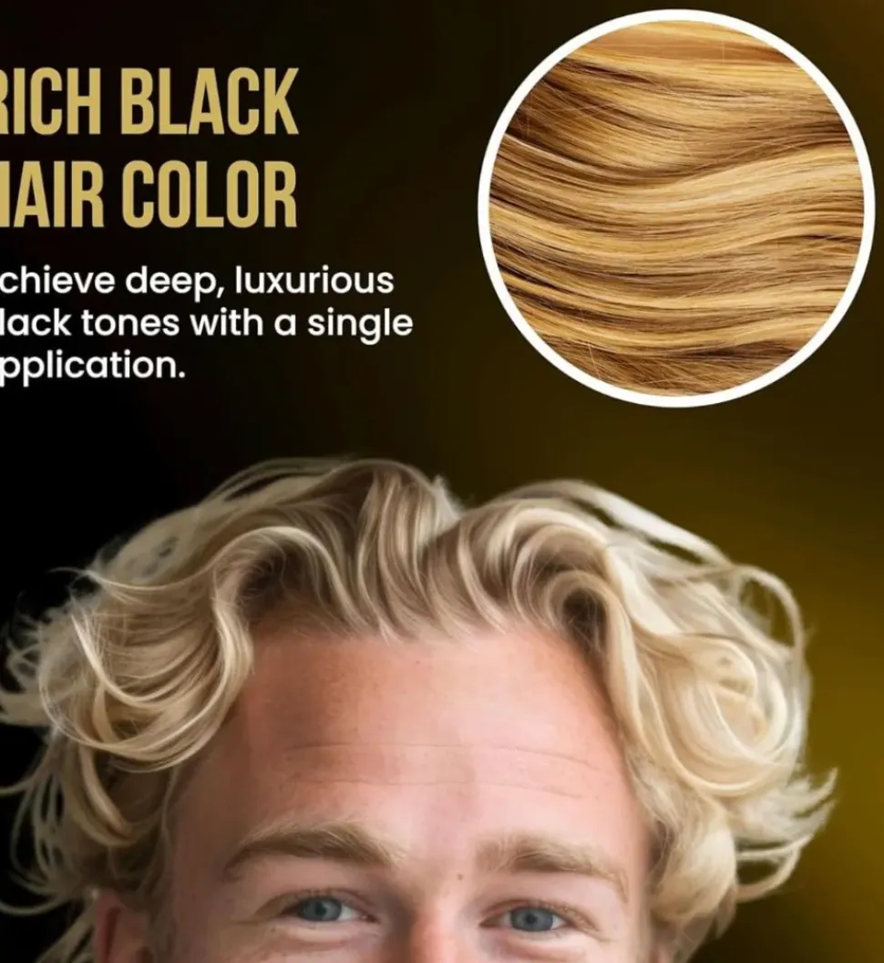 The Shave Factory Temporary Hair Color Spray Gold - 150 ml