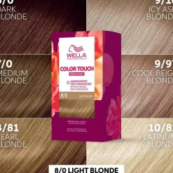 Wella Color Touch Fresh-Up-Kit 10/81 Platinum Blonde 130 ml