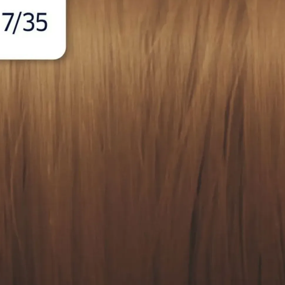 Wella Illumina 7/35 Medium Gold Mahogany Blonde - 60 ml