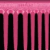 YS Park Cutting Comb No. 333 pink Cutting comb 228mm