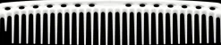 YS Park Cutting Comb No.402 White