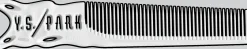 YS Park Flex Cutting Comb No.209 White