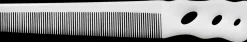 YS Park Flex Cutting Comb No.201 White